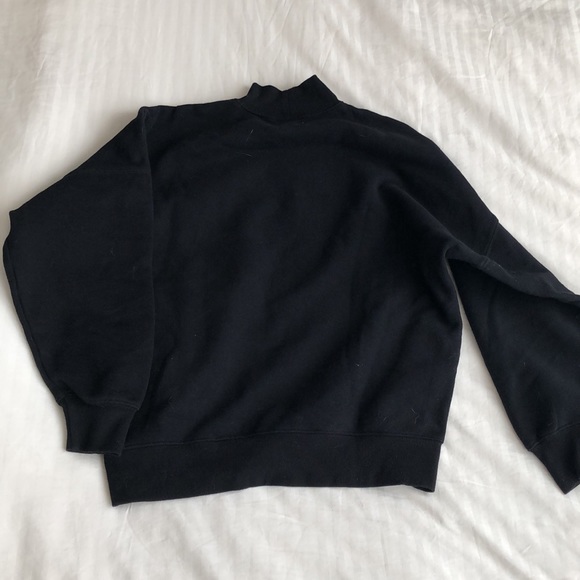 ARITZIA TNA COZY FLEECE MEGA BOYFRIEND SWEATSHIRT SIZE 1 - Picture 4 of 6